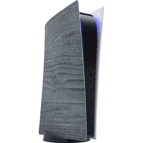 Charcoal Wood PS5 Digital Edition Console Skin